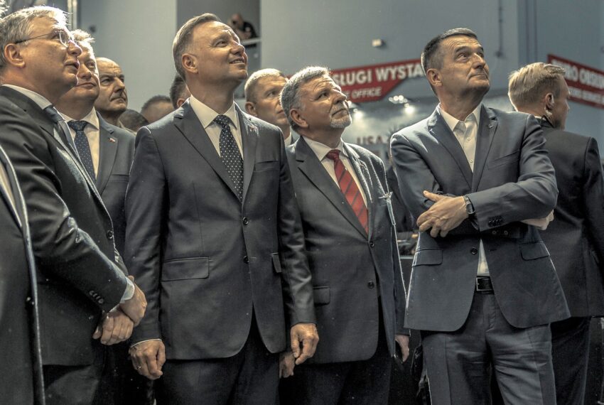 Prezydent RP i wicepremier na stoisku WB