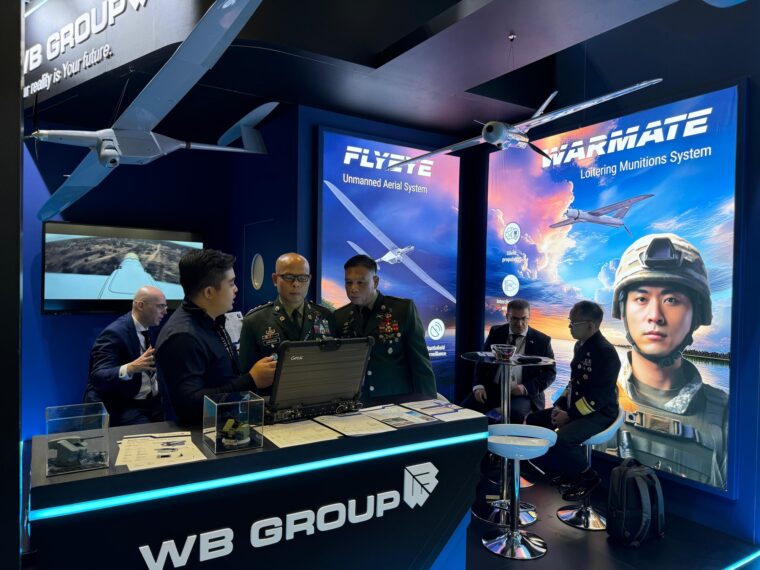 GRUPA WB na DSEI Japan