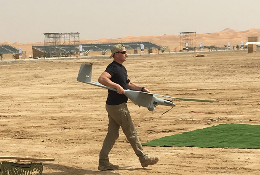 FLYEYE in Arabian skies