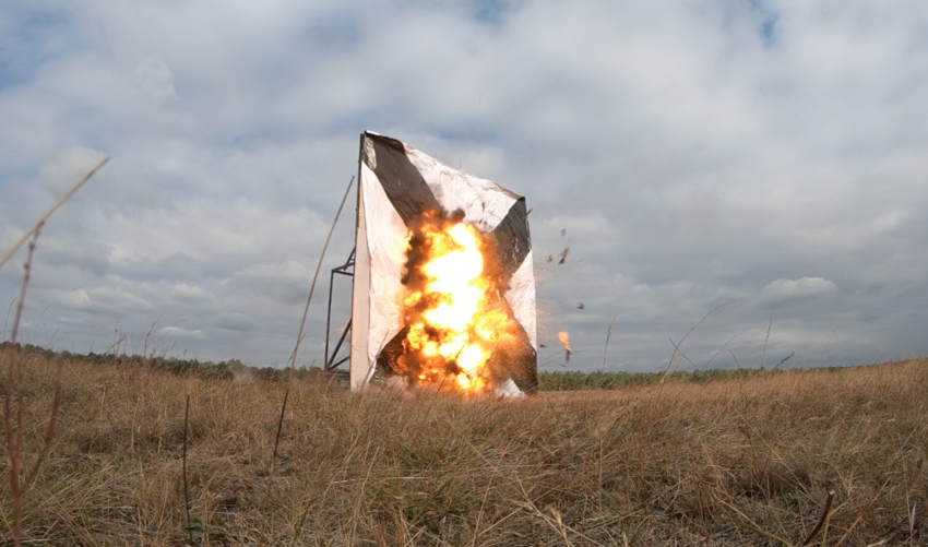 The SWARM system combat demonstration for a foreign client