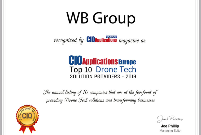 WB Group's unmanned technologies recognized