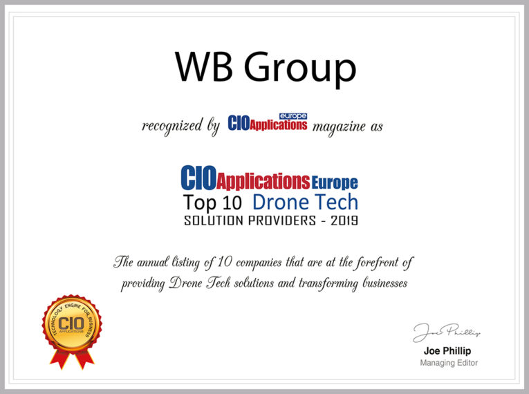 WB GROUP’s unmanned technologies recognized