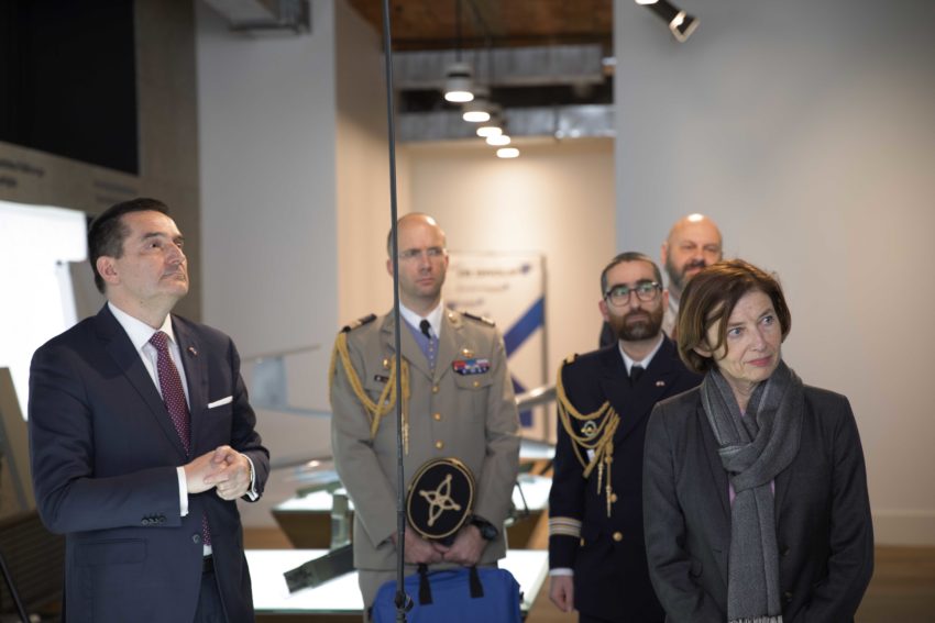 The French minister of the Armed Forces visited WB GROUP.